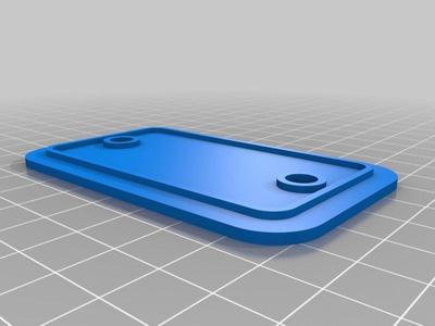 Magnetic LCD Cover for Monoprice Mini Delta