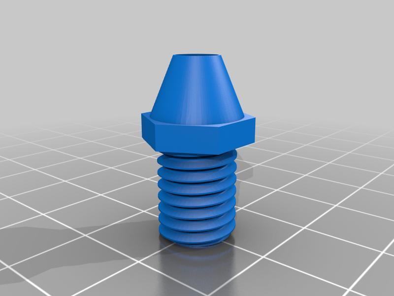 5mm nozzle for ceramic 3D paste printing - Delta Wasp compatible 