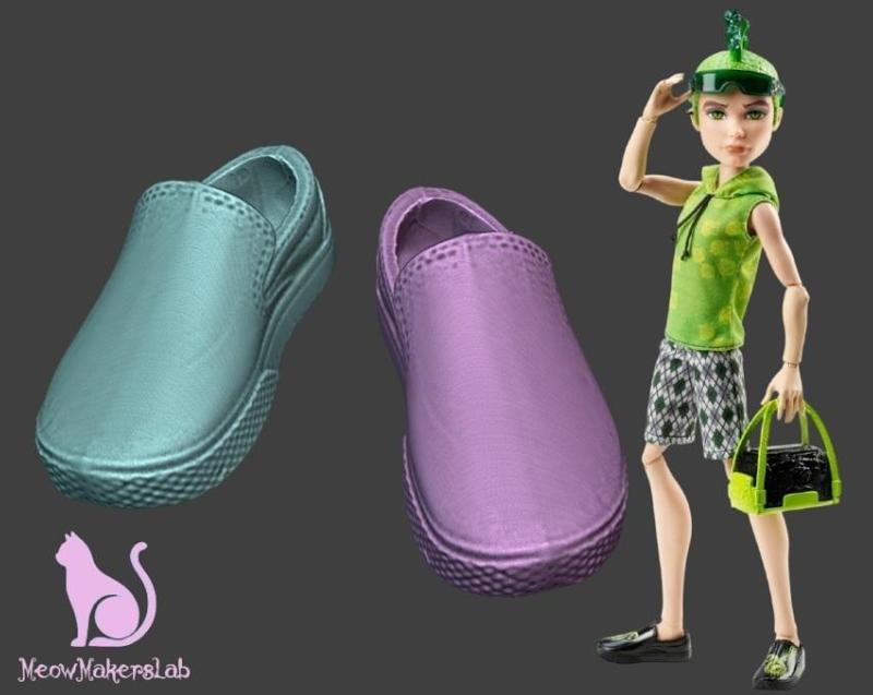 Deuce Gorgon, Scaris, Shoes, Monster high.