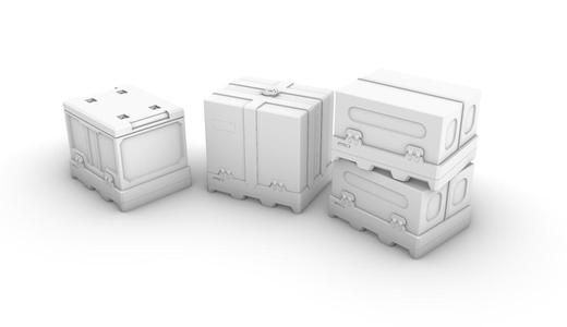 Crates *compatible with D.O.N.K. forklift module