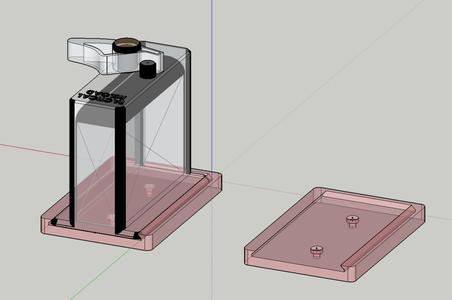 *Quick Reload Toilet Paper Holder BASE
