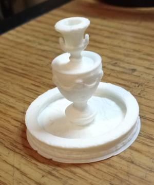 HO scale fountain - 12 ft wide