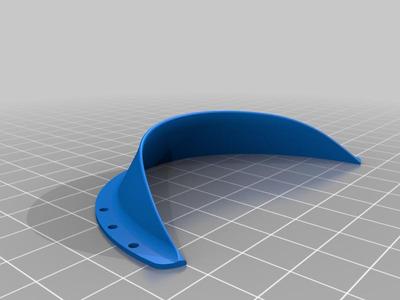 Curved Air Dam - Thin