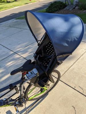 Thule Yepp Child Bike Seat Umbrella Shade Adapter Mount