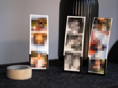 Mini Photo Strip Stand
