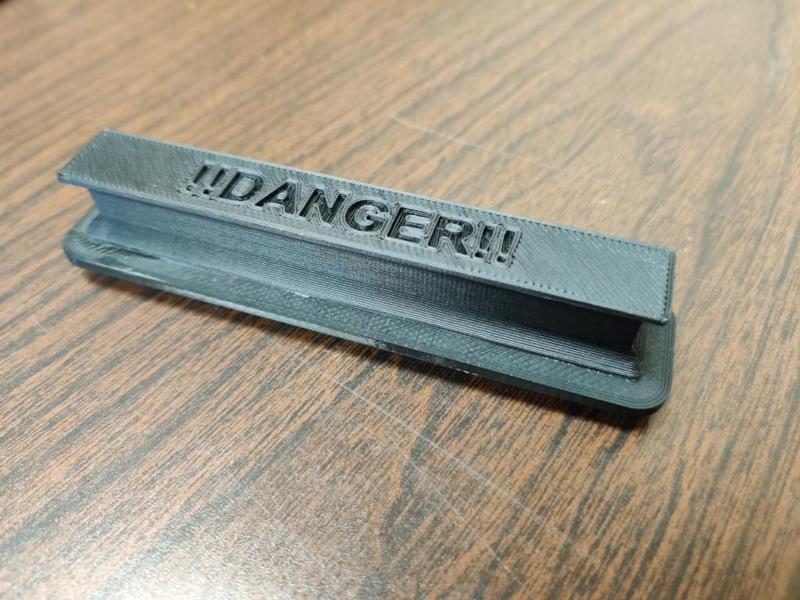 LRS-350-24 PSU Cover for Prusa i3 MK3(s) - Screw Terminal Window remixed