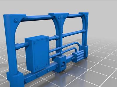 NECROMUNDA ZONE MORTALIS COMPATIBLE RAILINGS