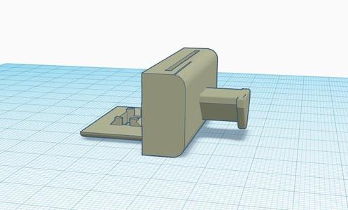Ender 3 s1 Scraper and snip holder
