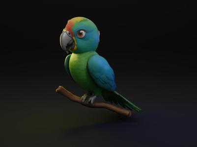 Parrot Cartoon Animal