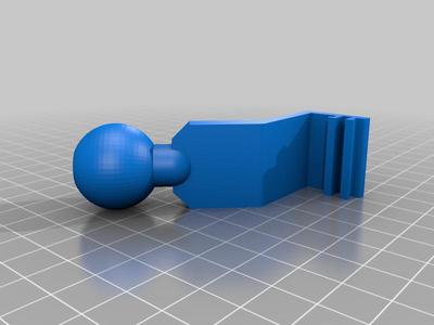 For Snapmaker 2 Enclosure: Webcam Mount BASE (remix)  for TeachingTech's flexible camera mount
