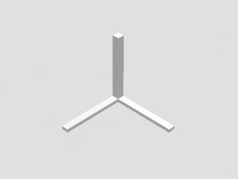 XYZ Calibration Angle 20mm [e-step] / Prusa / Ender / Creality / Anet A8 // PLA / PET-G / TPU