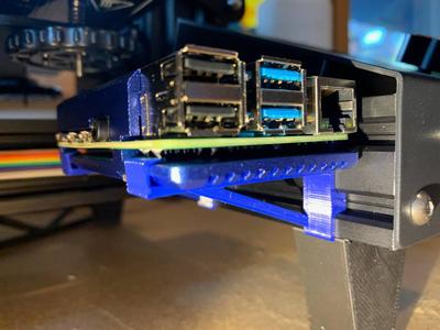 Ender 3 Raspberry Pi mount for fanless Armor case