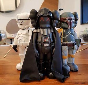 Kaws Mandalorian x Stormtrooper x Darth Vader