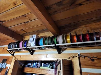 Wall-mounted Filament Rack
