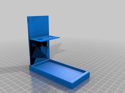 toothebrush and soap stand