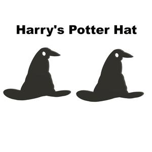 Harry Potter Sorting Hat Earrings – 3D Printable Magic! 🧙✨