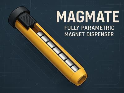 MagMate – Parametric Magnet Dispenser