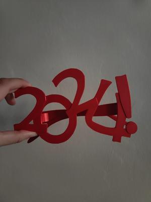 New Year 2024 Glasses - Christmas