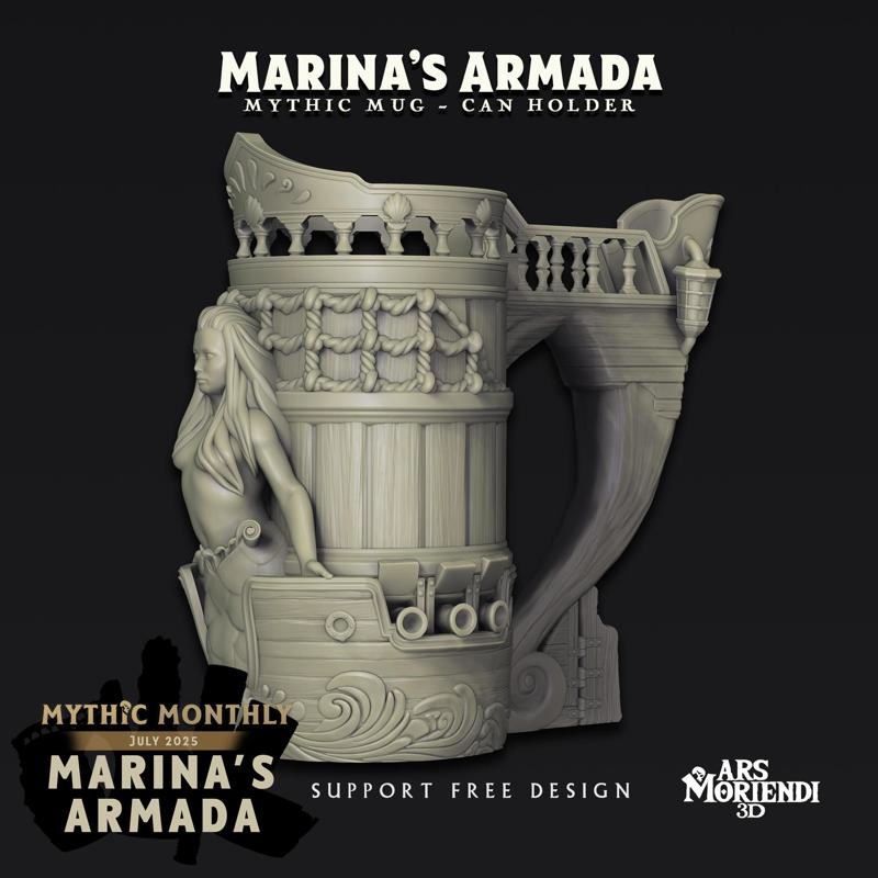 Marina's Armada - Mythic Mug - Can Holder