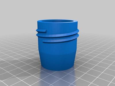 Sodastream to normal soda bottle adapter