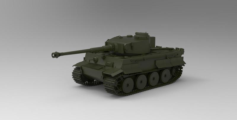 Tiger I Tank German Panzerkampfwagen