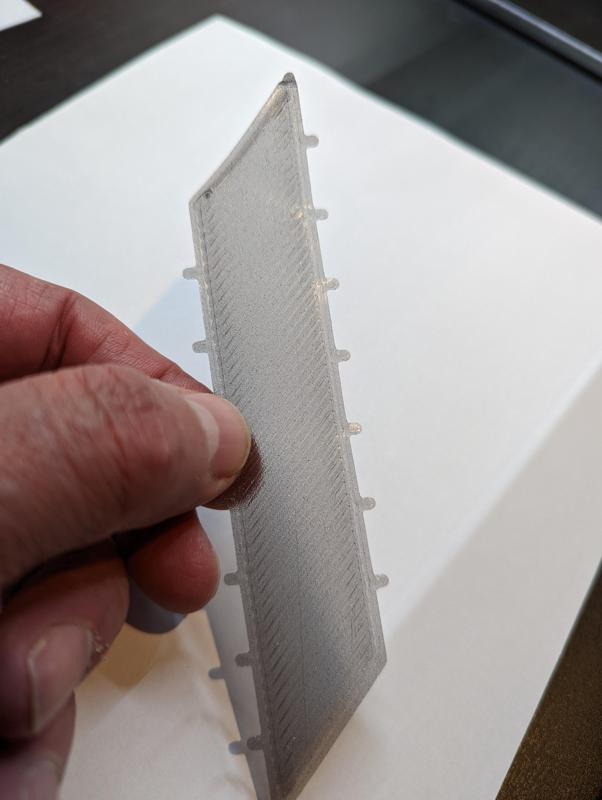 Live Z/First Layer Calibration Strip - 0.8mm nozzle strip for Mini