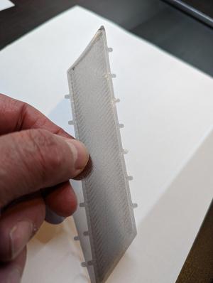 Live Z/First Layer Calibration Strip - 0.8mm nozzle strip for Mini