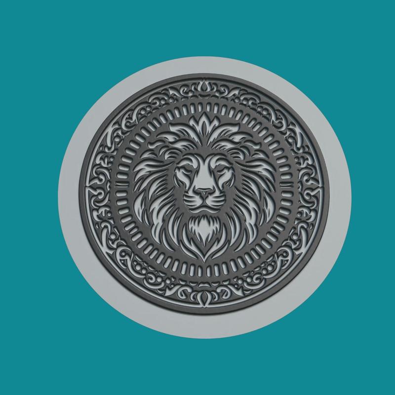 Lion Medallion