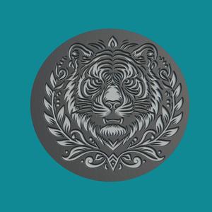 Tiger Animal Pendant