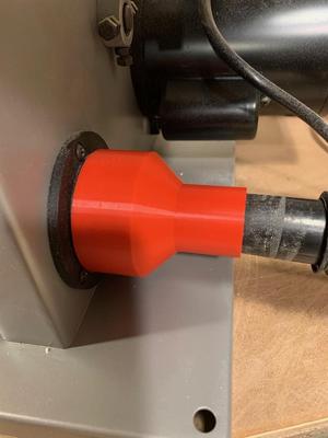 Ryobi Bandsaw to Shop Vac Adaptor