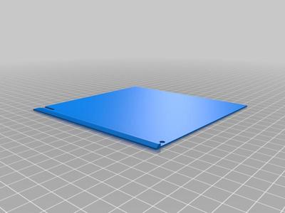 Ender 3 All-in-One, Uni, Rear Electronics case, Skinnier Left Side