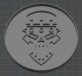 Iron Warriors Chaos Space Marine Cookie Cutter