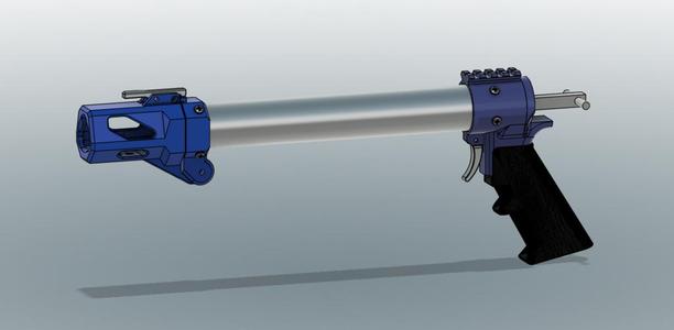 The Kellybow - A Modern Nerf Rainbow Pistol