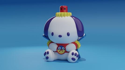Pochacco x yugioh Time Wizard