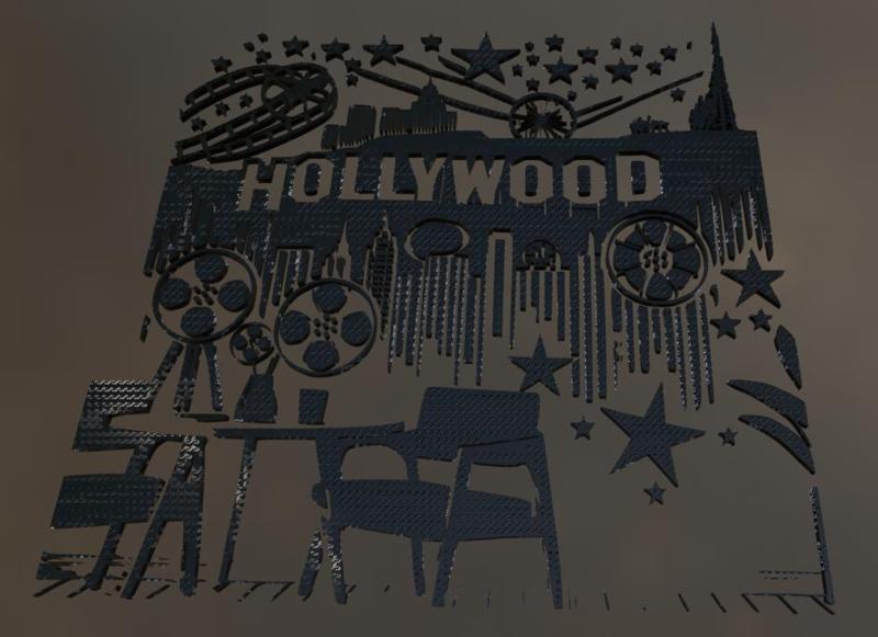 hollywood wall art
