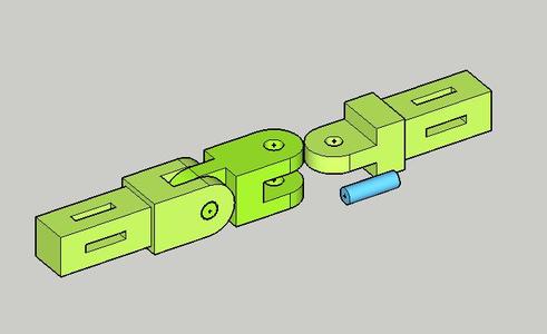 10mm square pipe bending joint 4