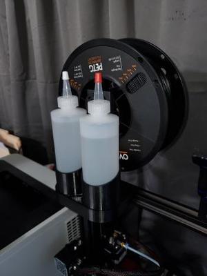 Creality Ender 3 & 3 Pro dual 240ml bottle holder.