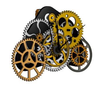 Steampunk clock