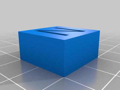 letter block