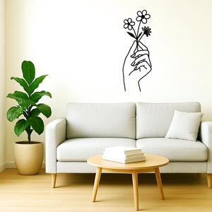 hand-shaped wall decoration