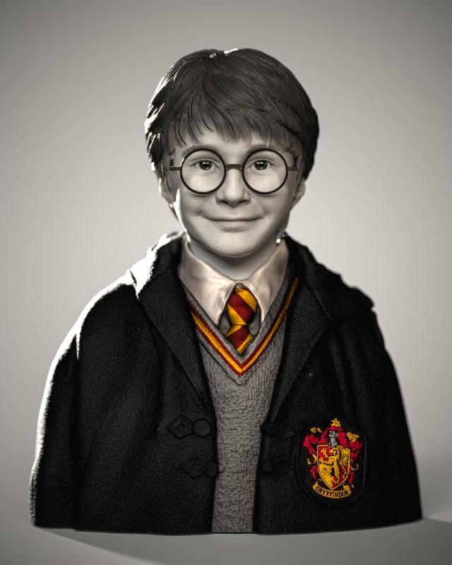 Harry Potter daniel radcliffe Philosopher's Stone the Sorcerer's Stone bust