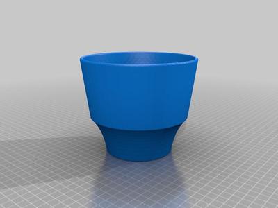 Planting pots in different sizes