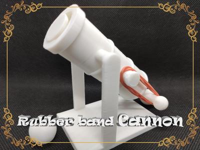Rubber Band Cannon