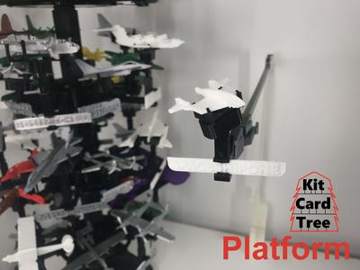 Kit Card Tree platform for Space Ship One by Nakozen