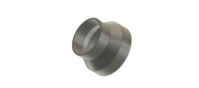 4" to 3" Hose Reducer
