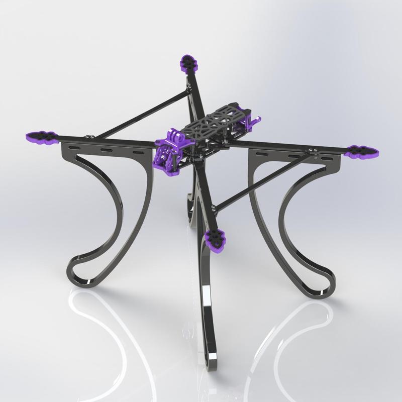 Universal Legs (Dampers) For The Drone 250mm