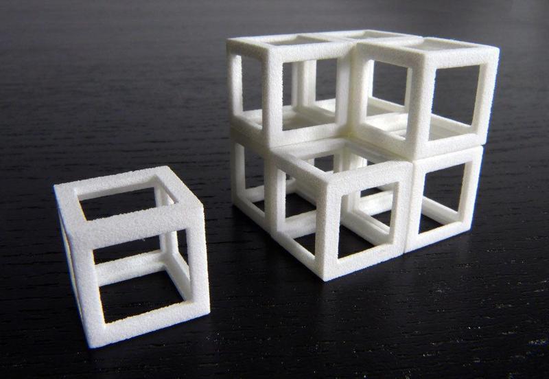Eight cubes