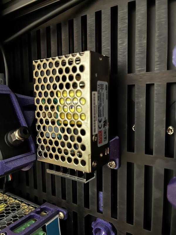 mean well RS-25-5 mount