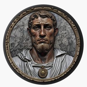 Constantine the Great medallion pendant