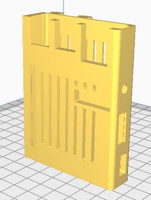 CR6 SE - OctoPi Raspberry PI case with Cam slot (OctoPrint)